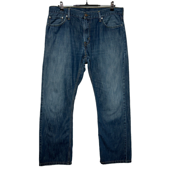Levi's Other - *Levis 514 Jeans Mens 36x30 Blue Denim Dark Wash Straight Leg Workwear